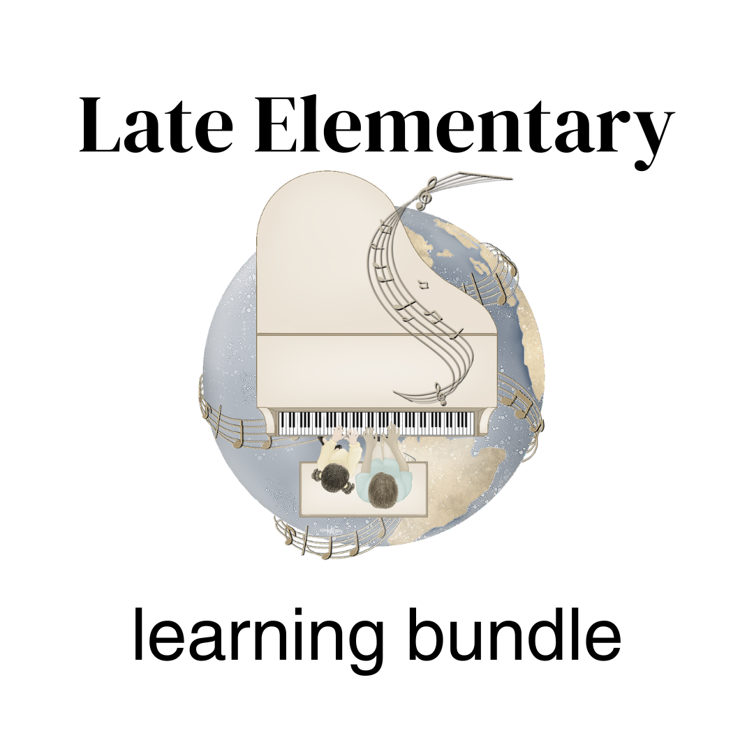 Late Elementary Piano Foundations - Learning Bundle